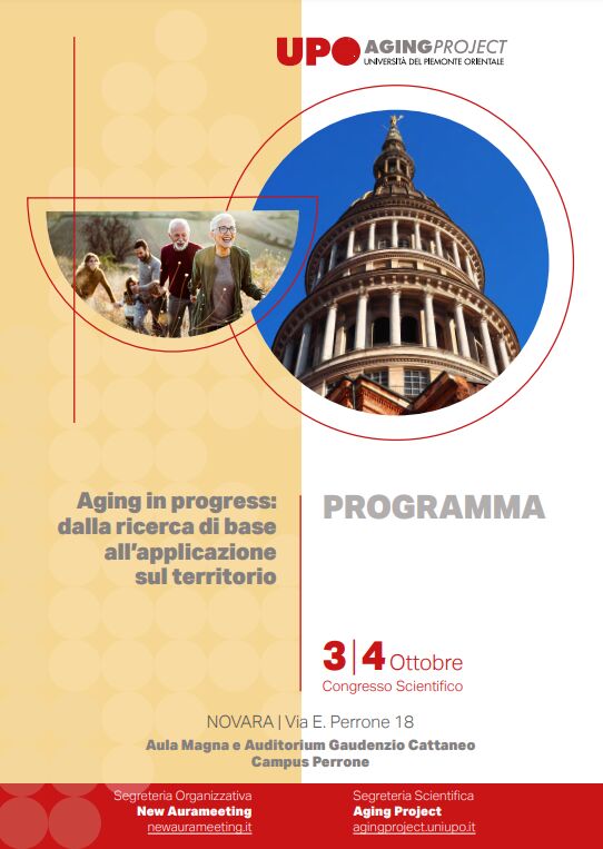 copertina abstract book congresso aging project