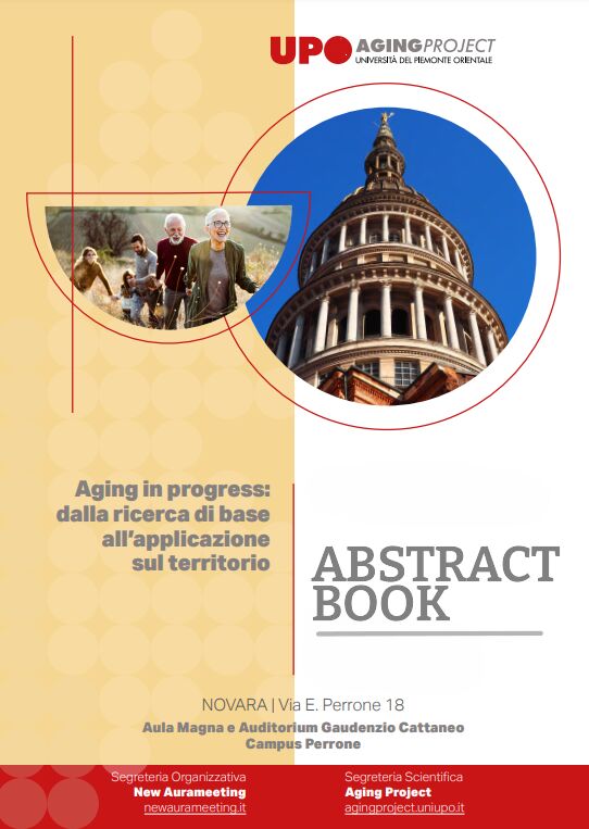 copertina abstract book congresso aging project